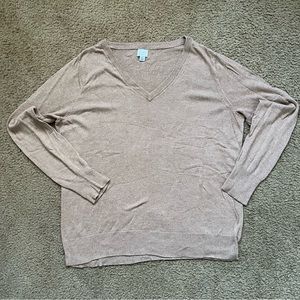 A NEW DAY -BEIGE SWEATER